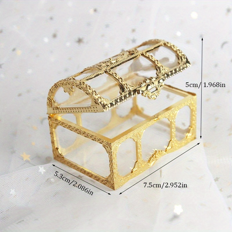 Crystal Clear Ornate Purse Box - Candy, Cookies, Gifts [FS210]