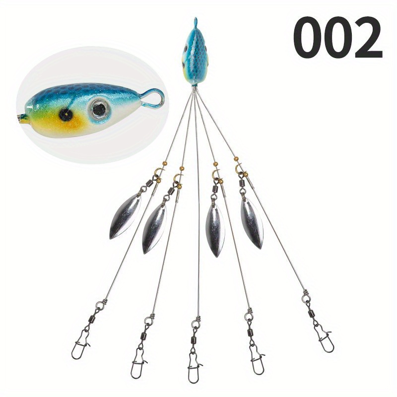 20.5cm/8.07in 17g/0.6oz * Umbrella Fishing Rig Lure - Perfect for Sea  Fishing Tackle!
