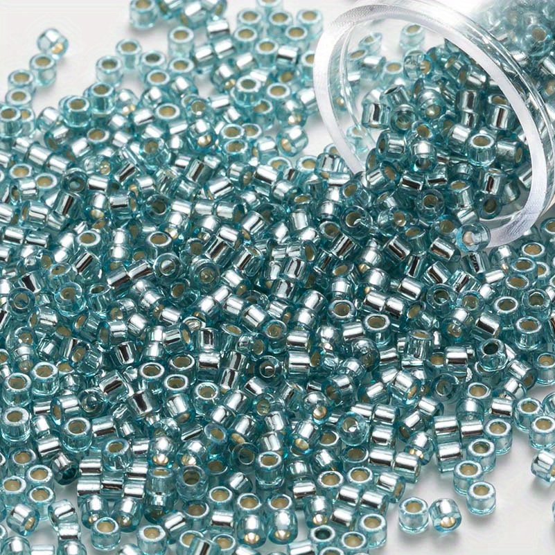 10pcs Embroidery Beads Kits 1200pcs/Tube 2MM Glass Seed Beads Multiple  Colors Boho Style Embroidery Handmade Accessories Sewing Embroidery Kit For