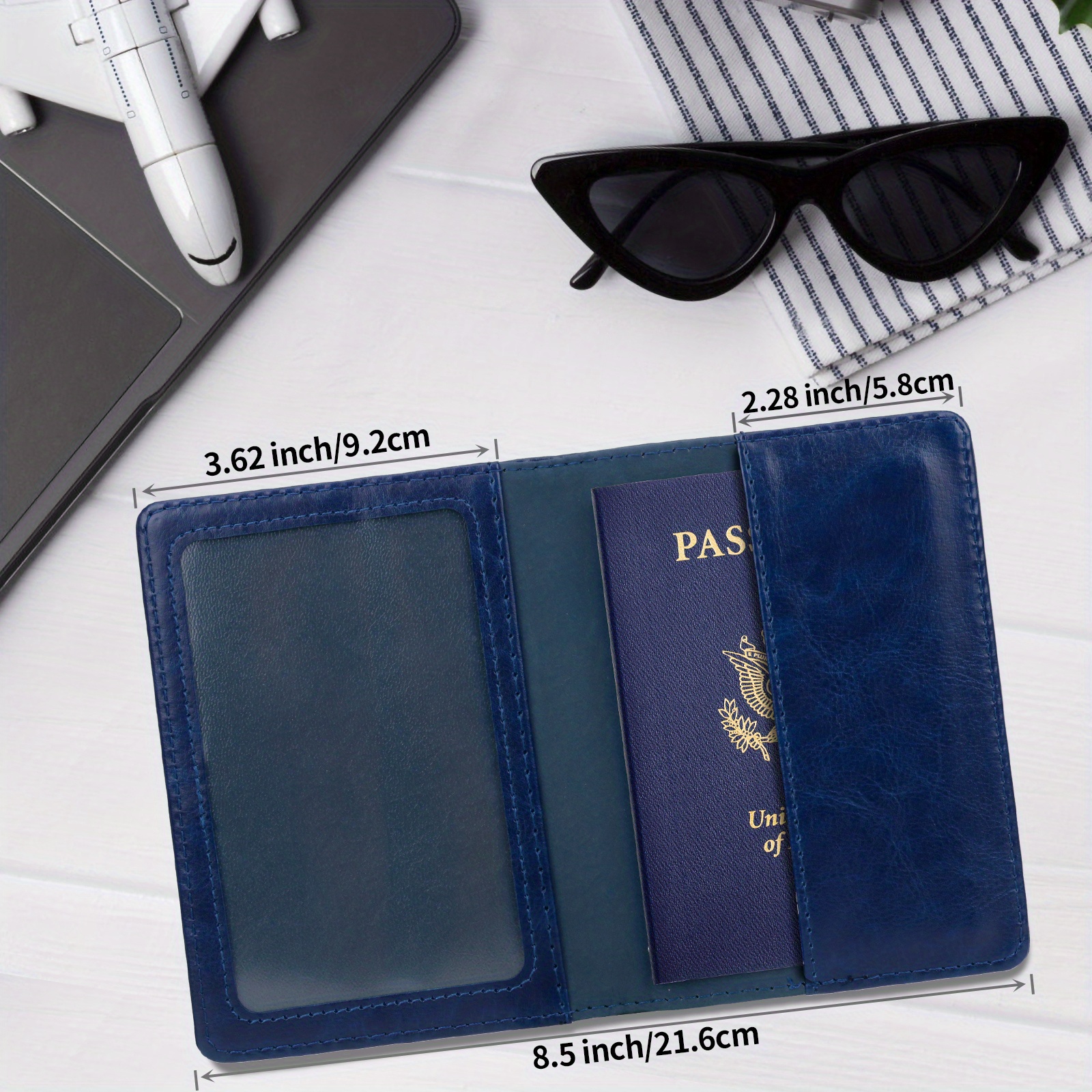 Passport Holder Travel Bag Passport And Vaccine Card Holder Combo Slim  Travel Accessories Passport Wallet For Unisex Leather Passport Cover  Protector With Waterproof Vaccine Card Slot - Temu Germany