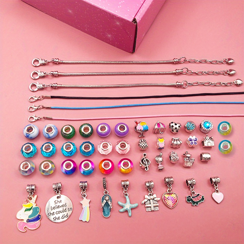 Bracelet Making Craft Kit For Girls,jewelry Making Supplies Beads