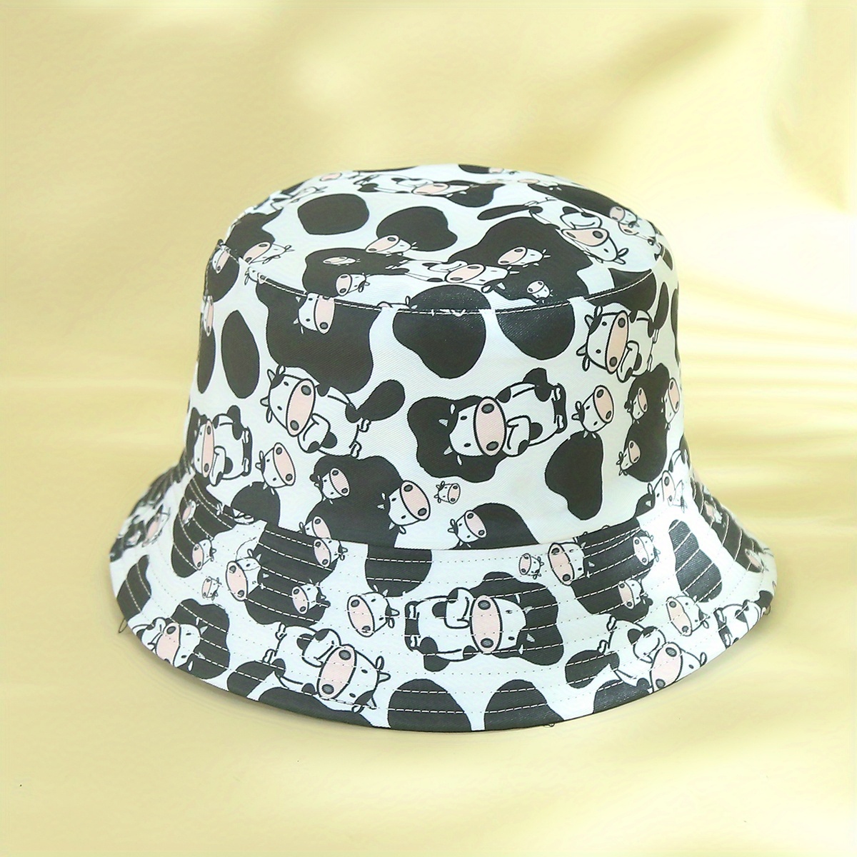 White Polka Dots Pink Bucket Hat for Women Men Summer Fisherman Hat Cute  Fun Beach Hat Travel Sun Cap