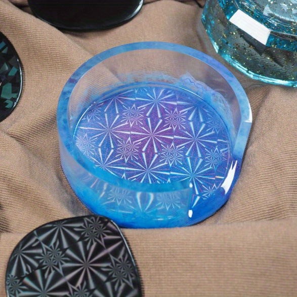Holographic Resin Molds Silicone Holographic Maple Leaf Ornament Resin Mold  Maple Leaf Pendant Molds For Earrings
