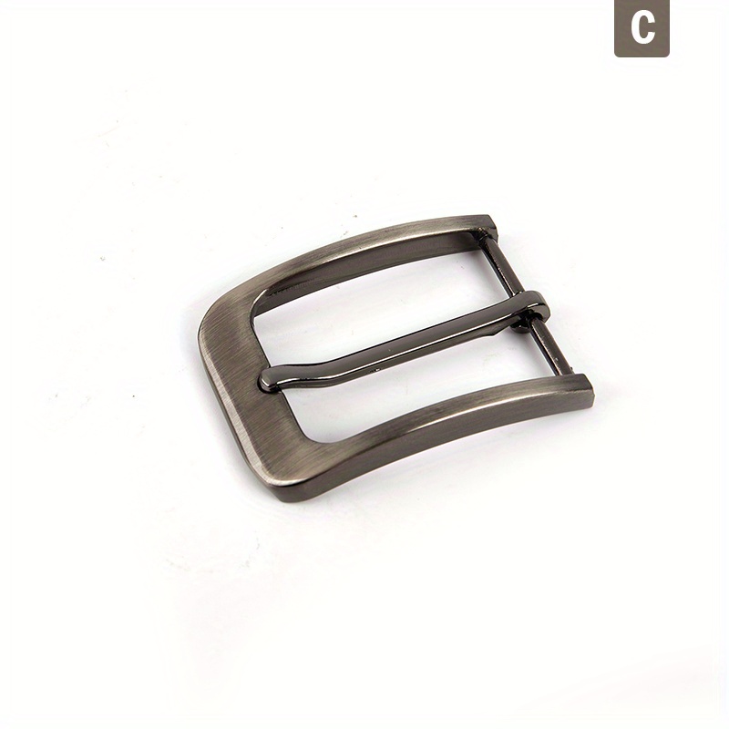 Simple Metal Buckle Single Prong Square Belt Buckle Width 1 1/2 (38 mm)