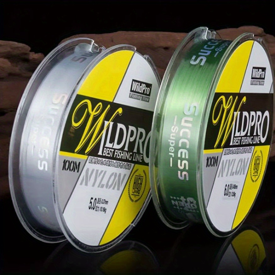 High Strength Transparent Nylon Fishing Line Invisible In - Temu