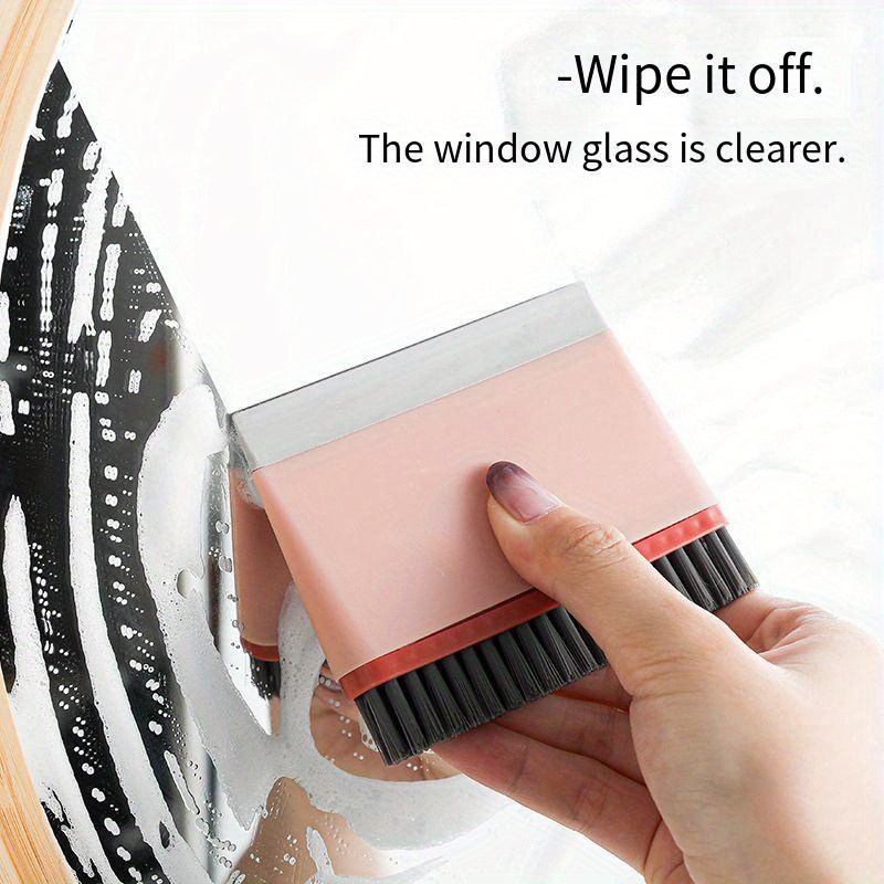 1pc Random Color Window Cleaning Brush, Glass Wiper Cleaning Tool