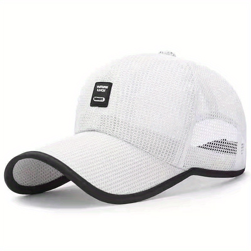 Breathable Mesh Baseball Cap For Men