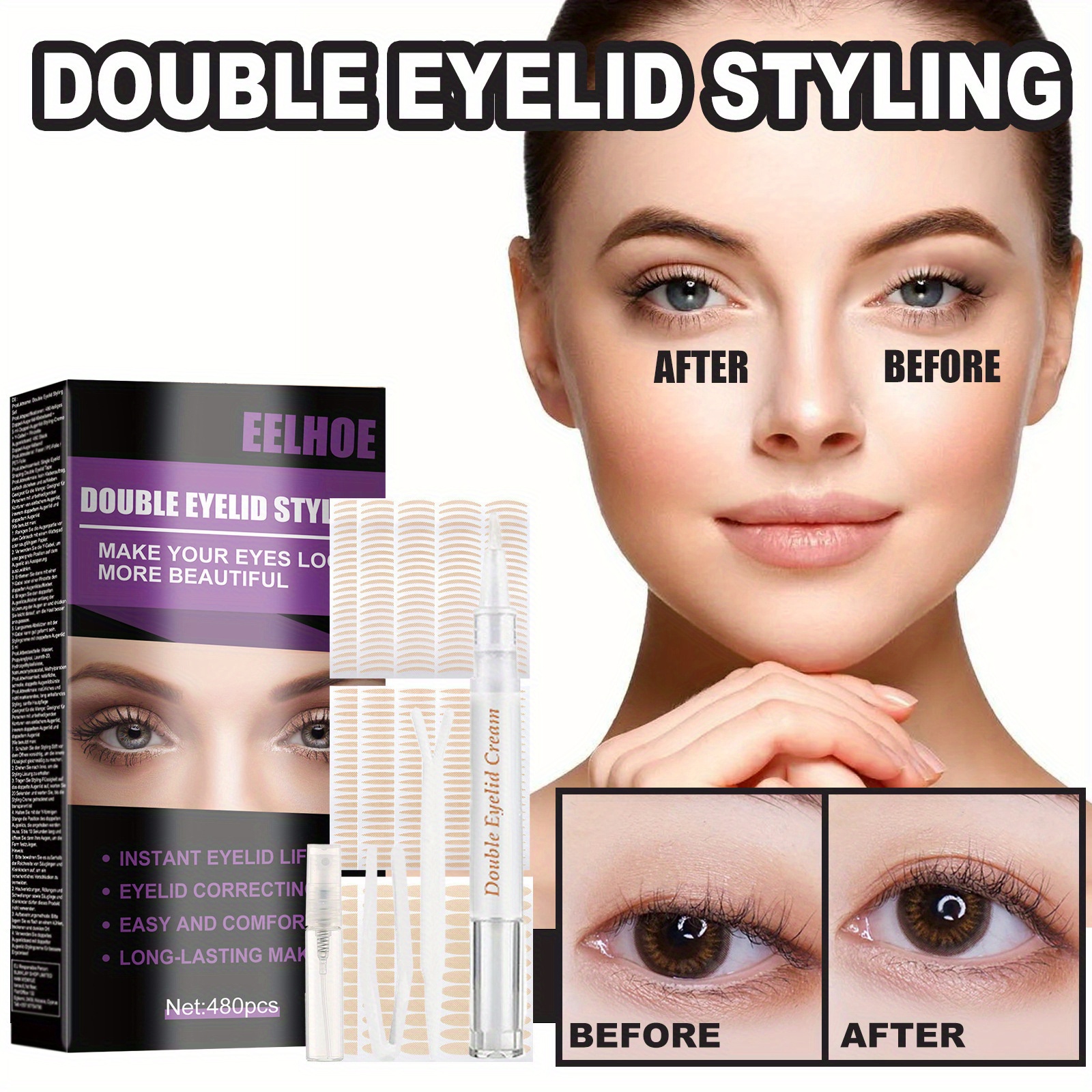 Lids By Design Eyelid Strips Breathable And Waterproof Lids By