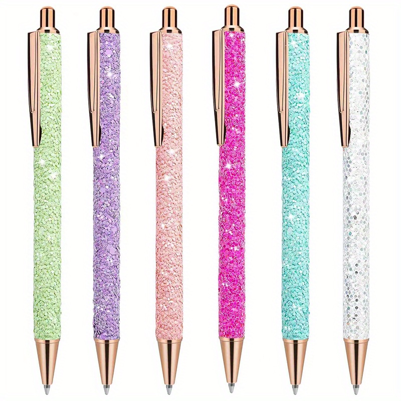 MESMOS Pastel Pens, Mindfulness Gifts, Inspirational Fancy Pens for Women,  Wellness & Spiritual Gifts, Self Love Self Care Gifts, Journaling Pens