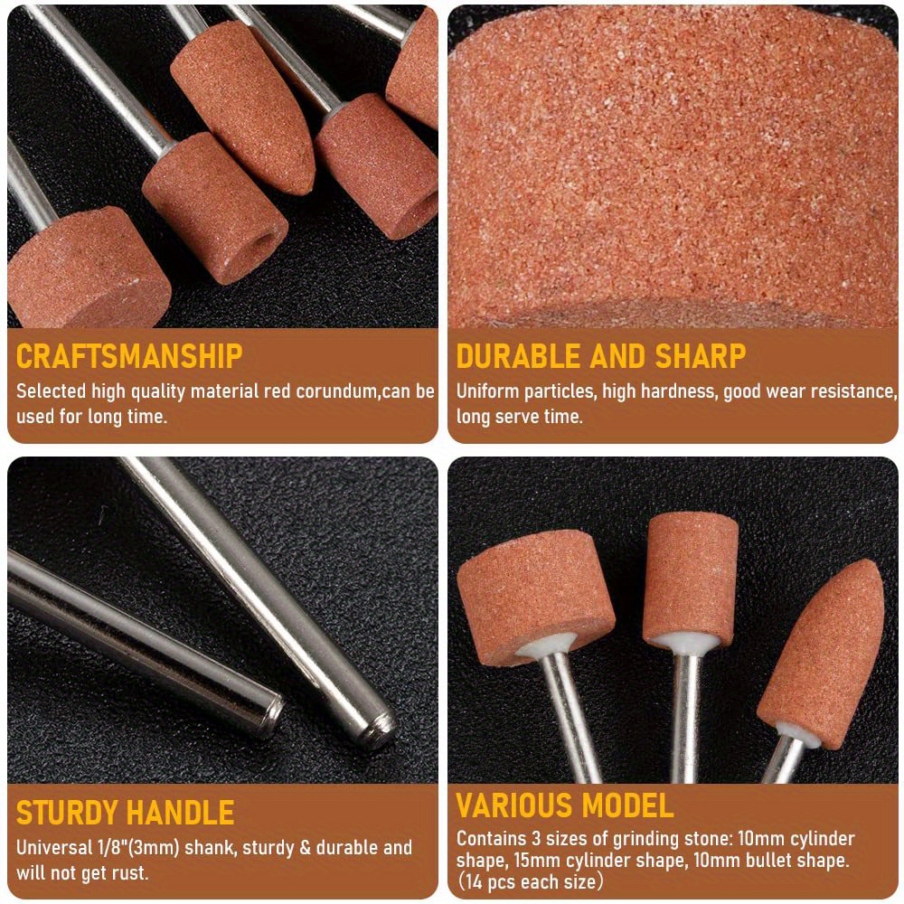Sanding Bits For Rotary Tool Grinding Stone Sanding Drill - Temu