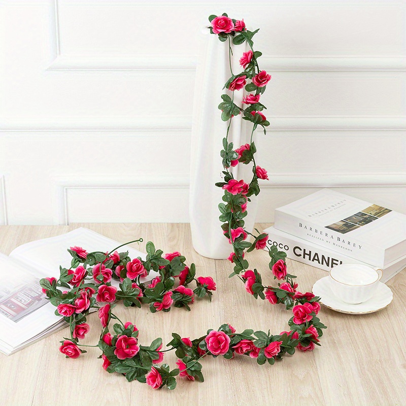 Artificial Daisy Flower Garlands Fake Flower Ivy Vine With - Temu