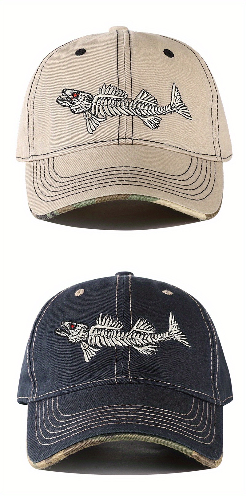 2021 Fish Finsing Cap For Men Sunshade, Fish Fins Bone Embroidered Hook,  High Quality Hat Dad Hat From Nrxwc, $34.18