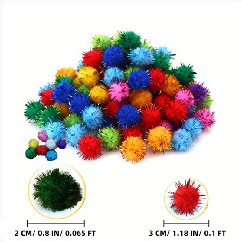 Pom Pom Clever Tub - Pack of 300, Pom Poms