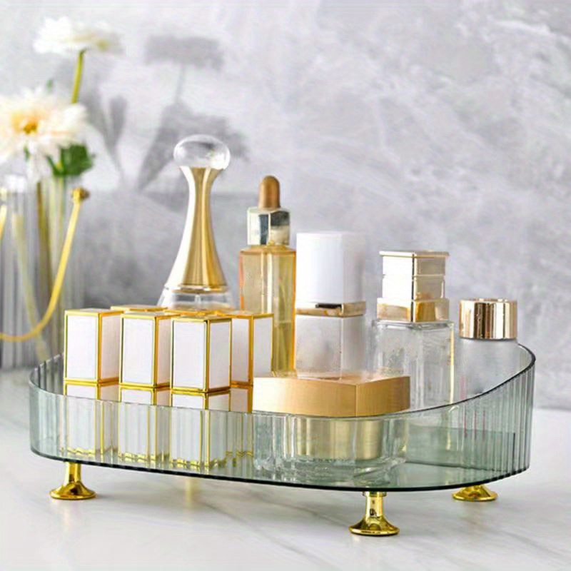 1ta kompyuter uchun stol kosmetika saqlash qutisi stol zargarlik buyumlari saqlash qutisi yoritgich mahsulotlar uy jihozlari tashkilotchisi qavati tafsilotlari 1