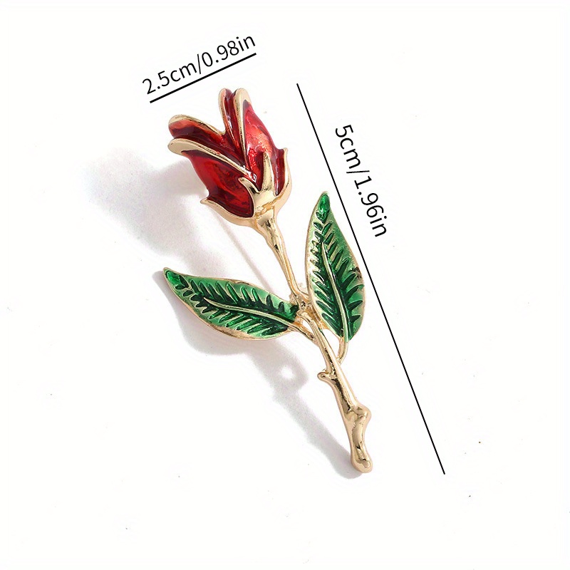 Sunflower Brooch For Men And Women - Elegant Corsage Pin For Scarves And  Jackets - Imitation Rose Design - Anti-light Alloy Material - Temu