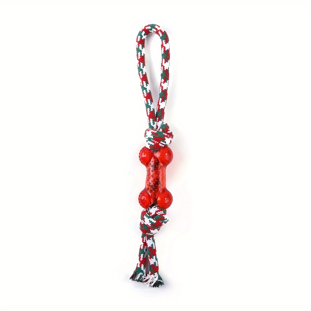 Bone Ball Durable Interactive Rope Dog Toy Small Medium - Temu Netherlands