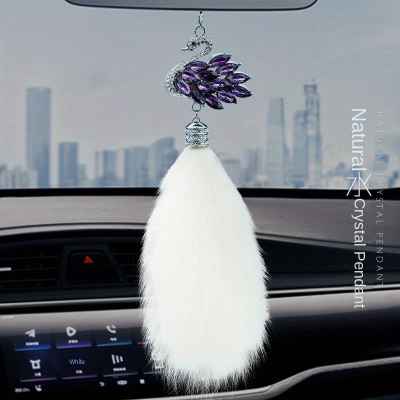 Cute Giraffe Car Dashboard Decor, Cute Car Dash Decorations Door Rear View Mirror Ornament Interior Accessories For Home Office