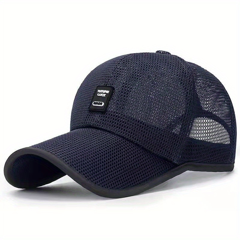 Breathable Mesh Baseball Cap For Men