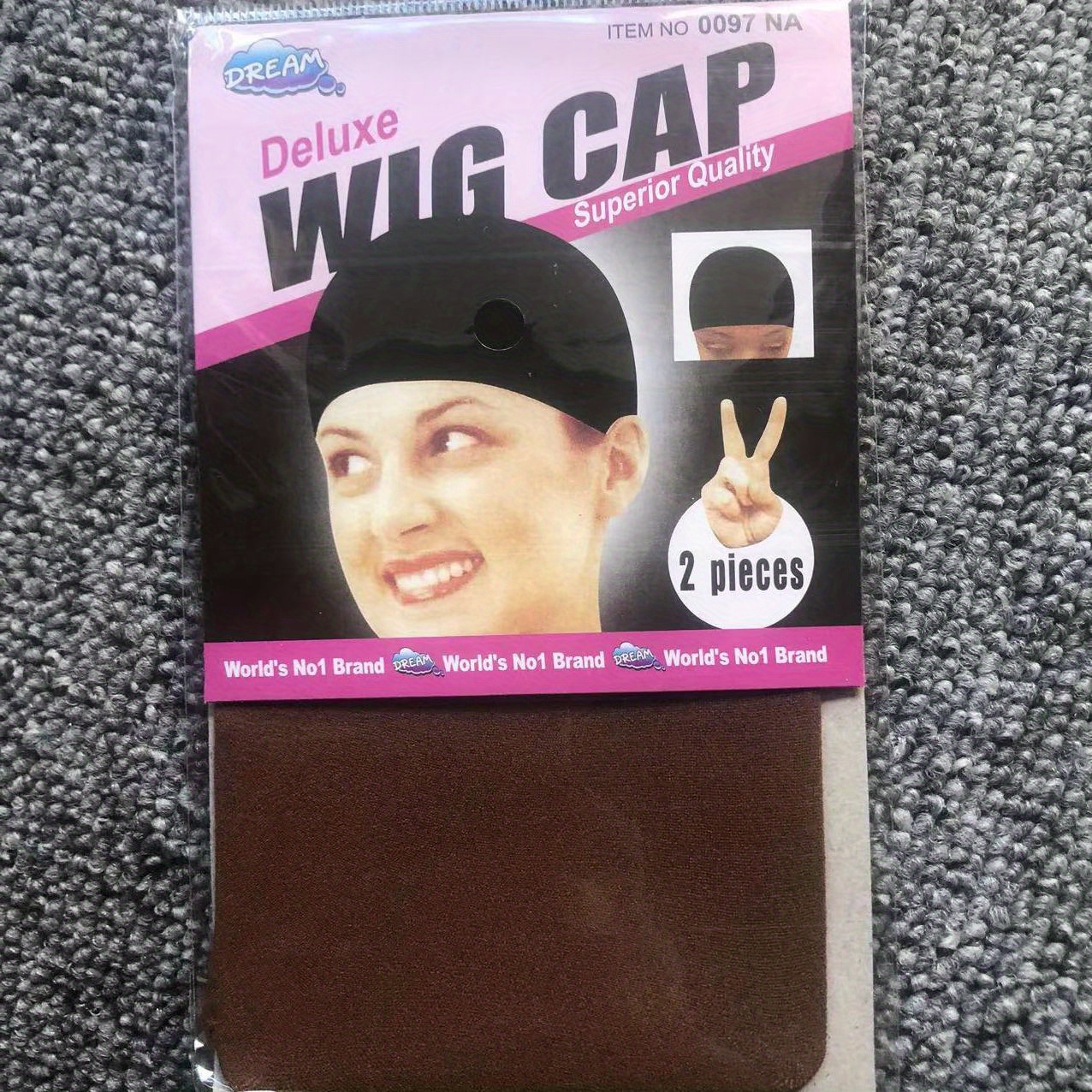 Dream Deluxe Wig Cap (2 Pieces) Black