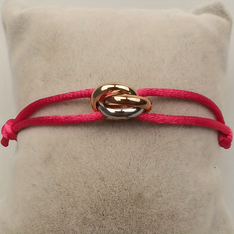 Classic Adjustable Rope Bracelet for Women