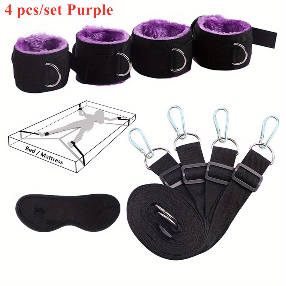 Sex Bondage Bdsm Kit Restraints Set Sex Toys Hand Cuffs - Temu Austria