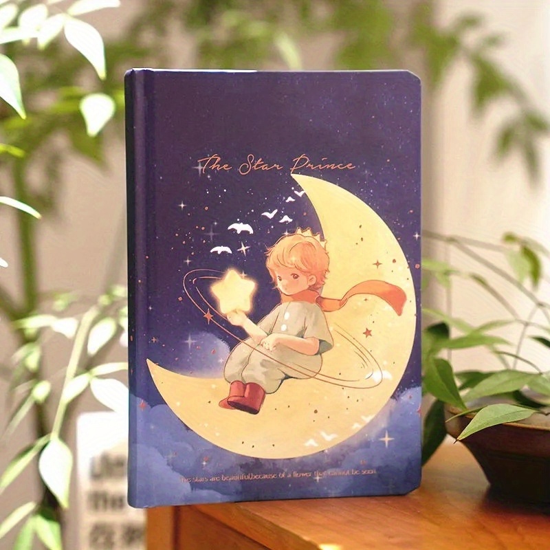 Grupo Erik - Carnet de Notes Le Petit Prince - Format A5, Pages Blanches,  Couverture Rigide, Carnet de Notes A5, Notebook, Bullet Journal, Cahier de