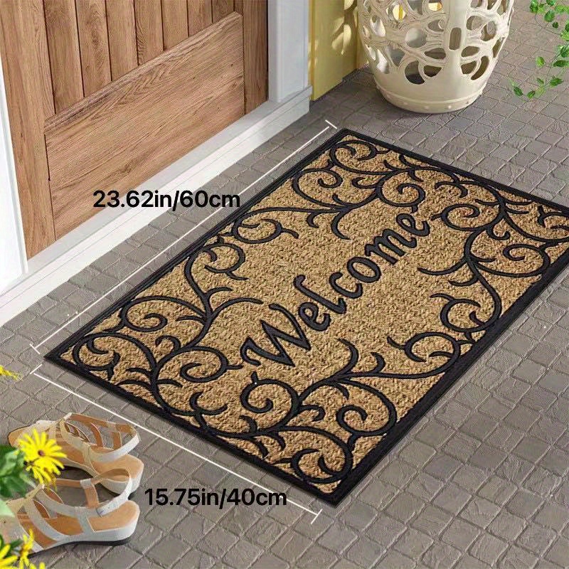 Cute Christmas Door Mat, Crystal Velvet Rug, Per Flat, Cartoon Waterproof  Stain Resistant Floor Mat, Kitchen Living Room Bedroom Toilet Entrance Mat,  Indoor Outdoor Door Mat, Easy To Clean - Temu