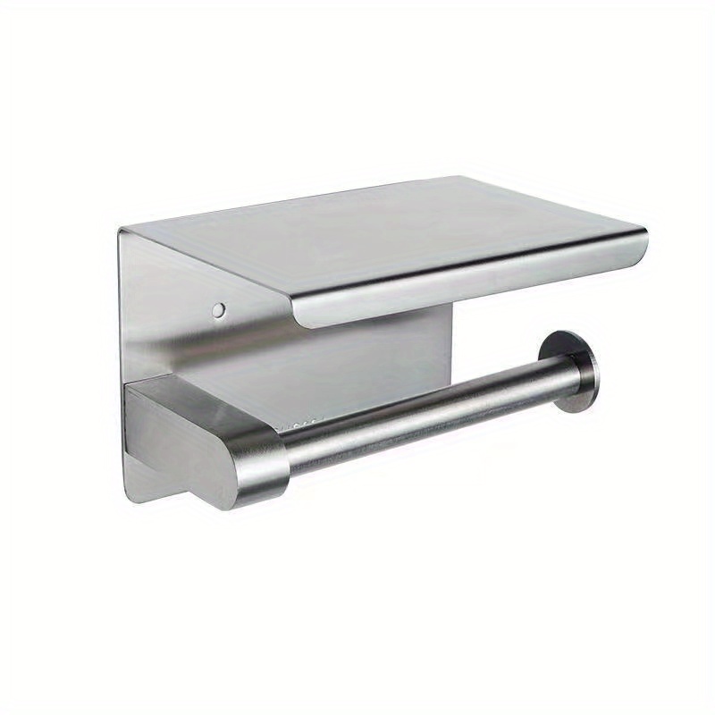 1pc Thickened 304 Stainless Steel Toilet Paper Holder Toilet Roll ...