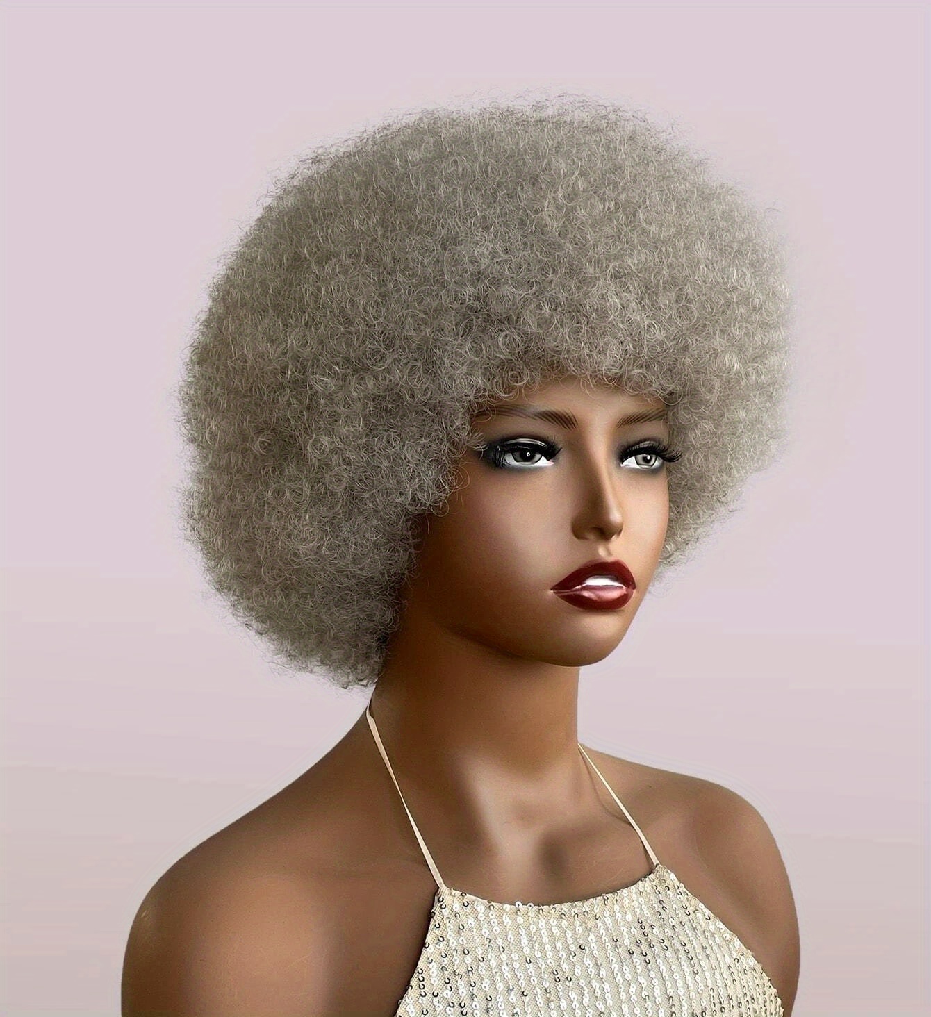 Large wigs african on sale american