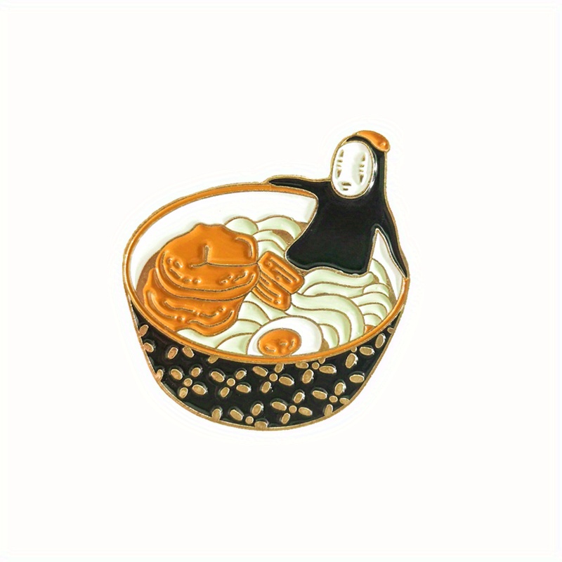 1pc Cartoon Ramen Brooch Creative Simulation Food Pin Brooch Clothing Bag Accessories Gift,XZ2111,$1.19,Temu