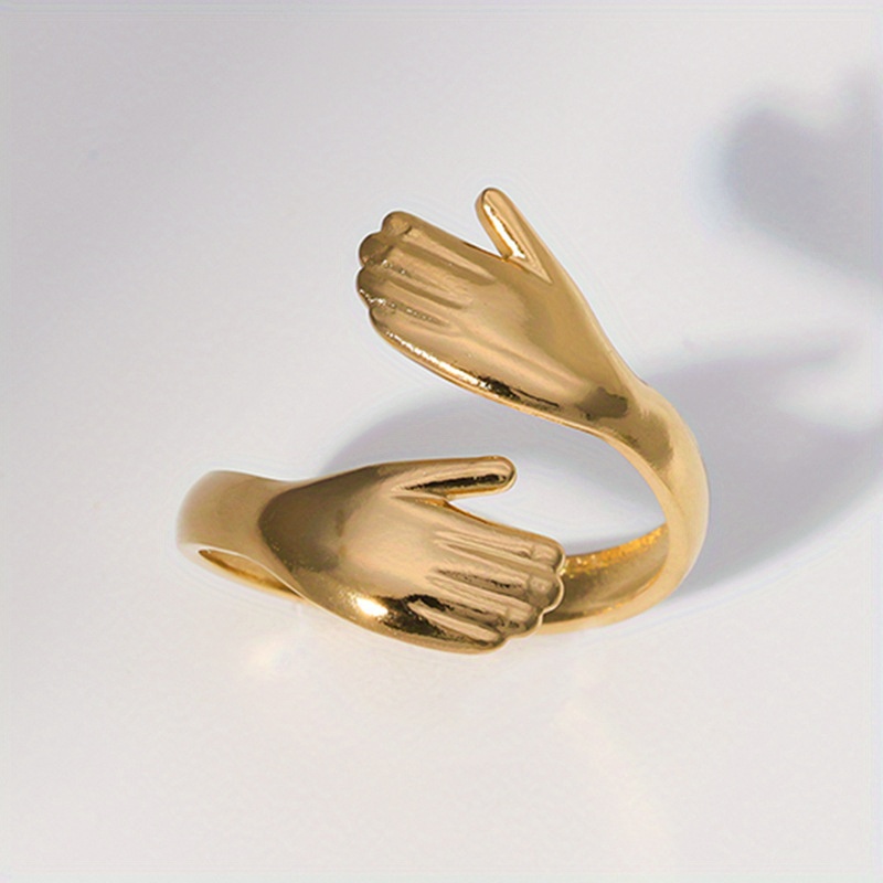 9ct gold hug online ring