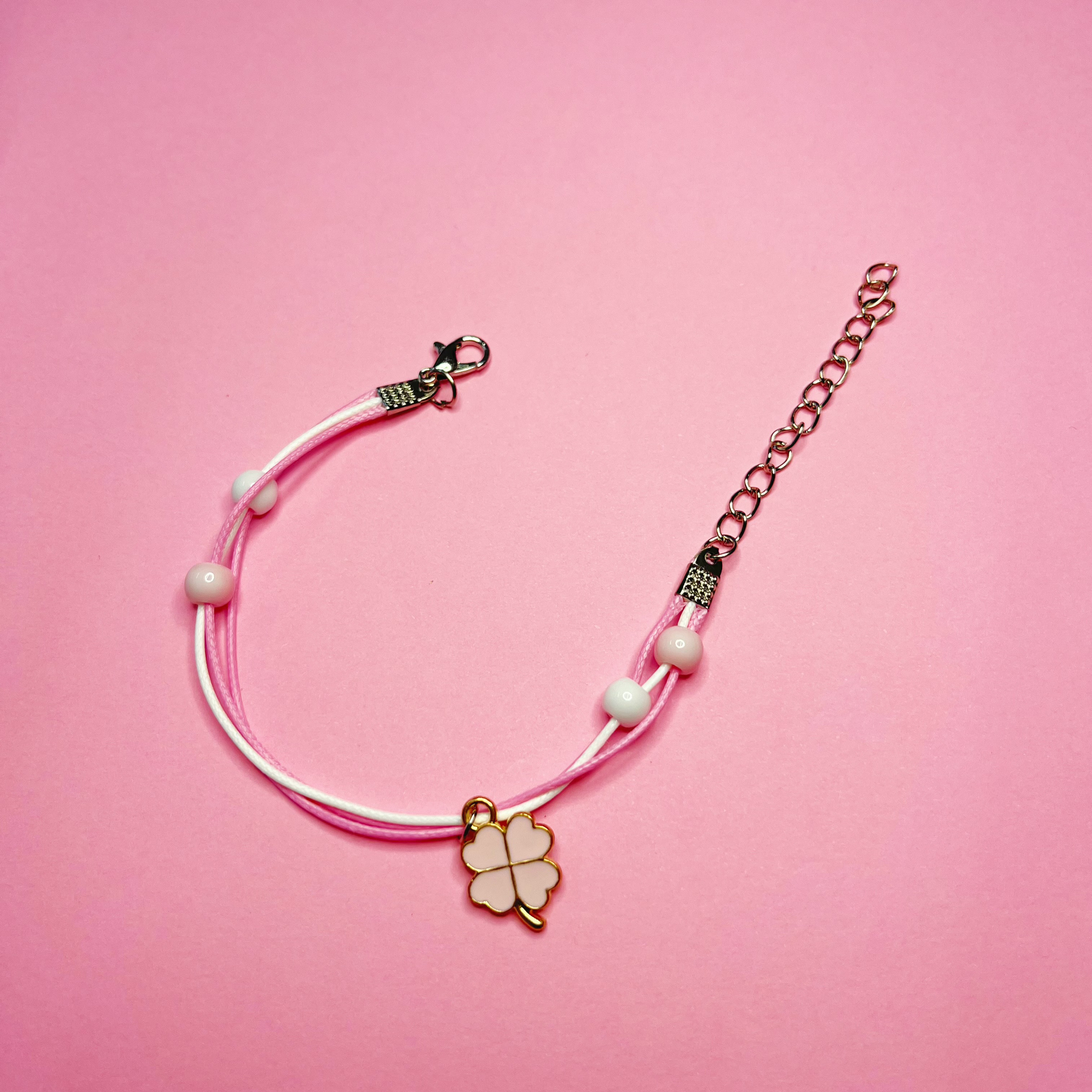 DoDo Four-leaf Clover Cord Bracelet