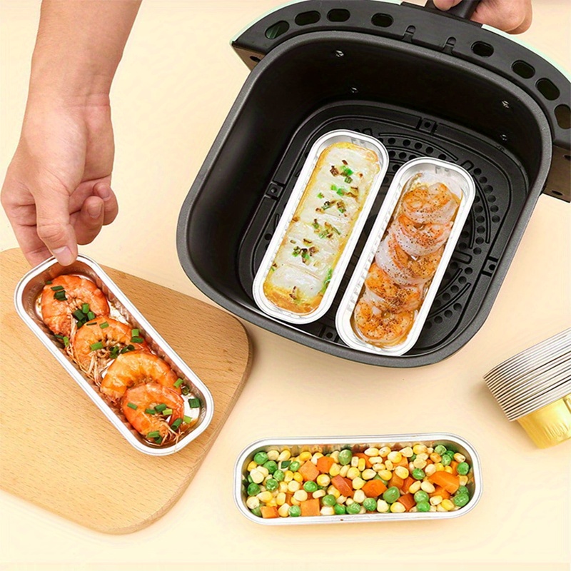 Heavy Duty Aluminum Foil Mini Loaf Pans Perfect For Baking - Temu