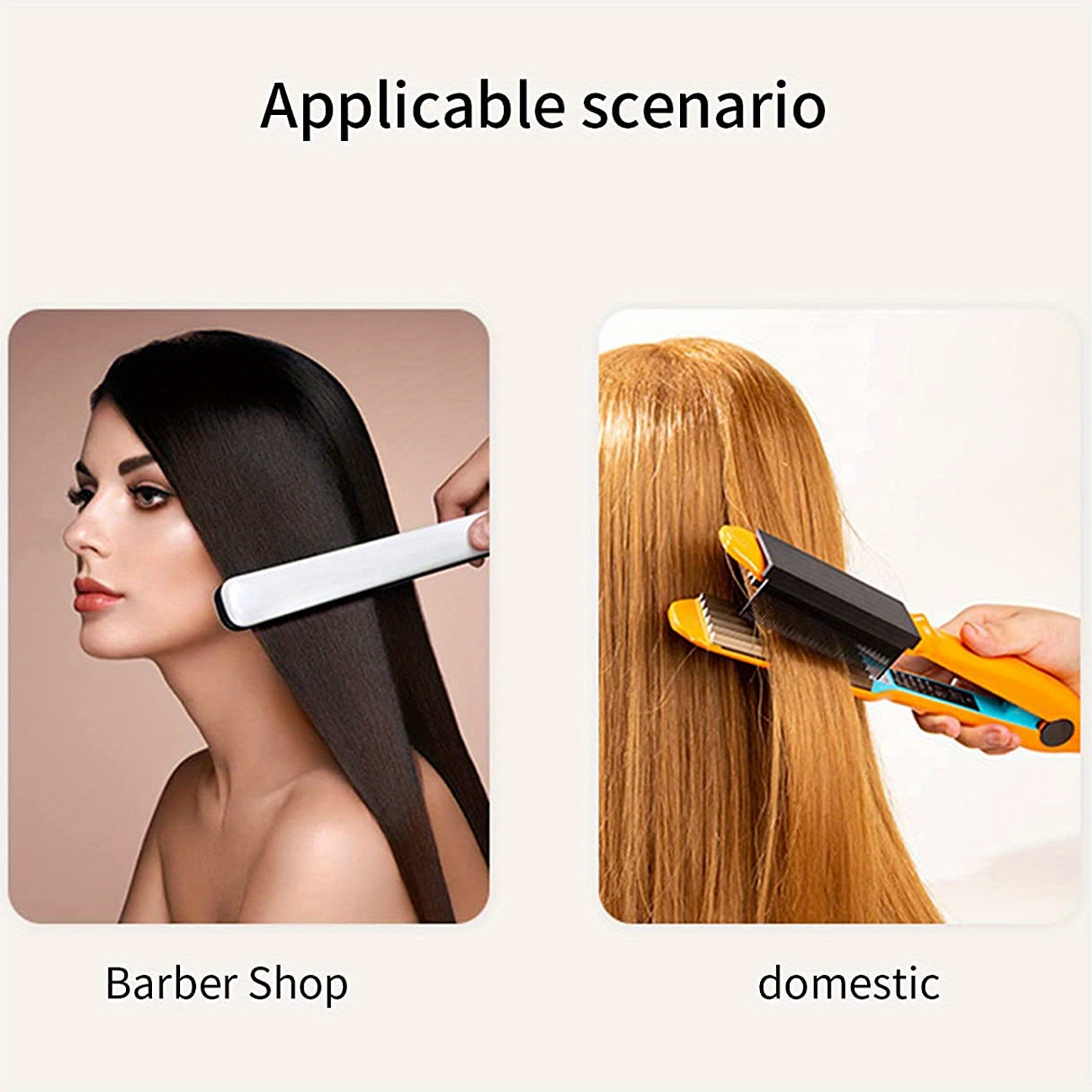 Barber Straightening Comb Attachment For Hair Temu Australia