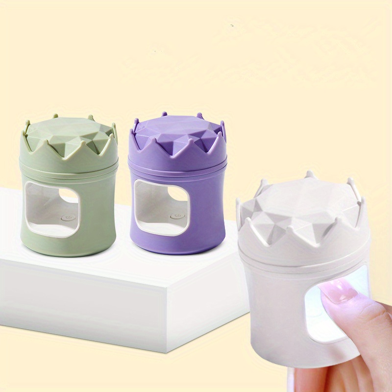 1 pc Mini Lampe À Ongles Luminothérapie Machine Nail Cuisson Lampe Vernis À  Ongles Colle Durcissement Luminothérapie Lampe Séchage Rapide De Poche  Portable Nail Lampe - Temu France