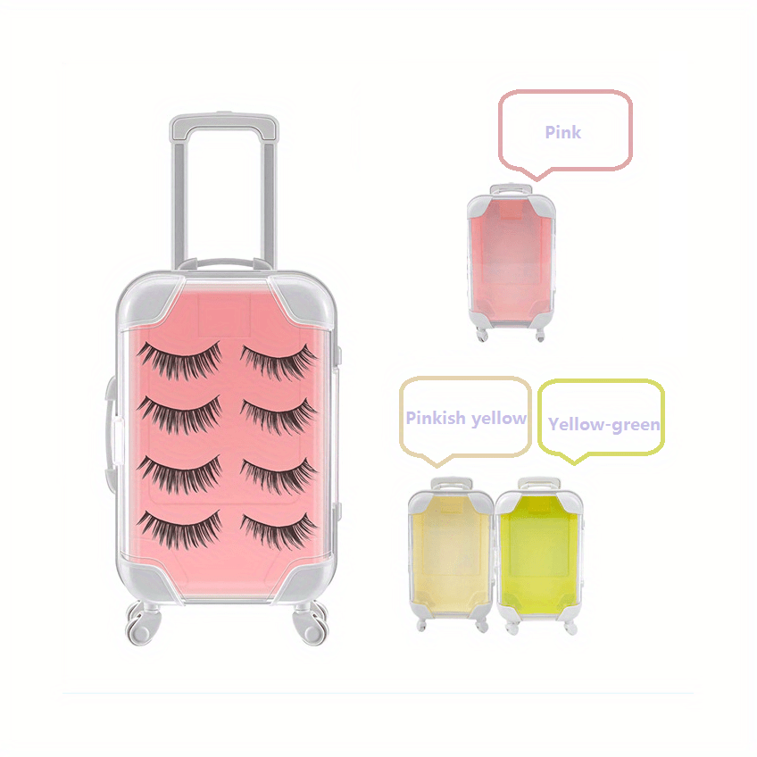 Lyumo Baby Suitcase Toy Cute Plastic Rolling Suitcase Mini Luggage Box, Silver