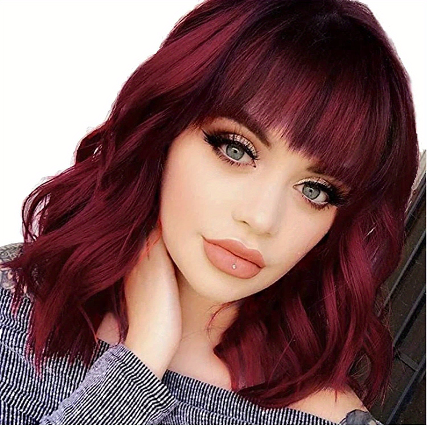 Natural looking red clearance wigs