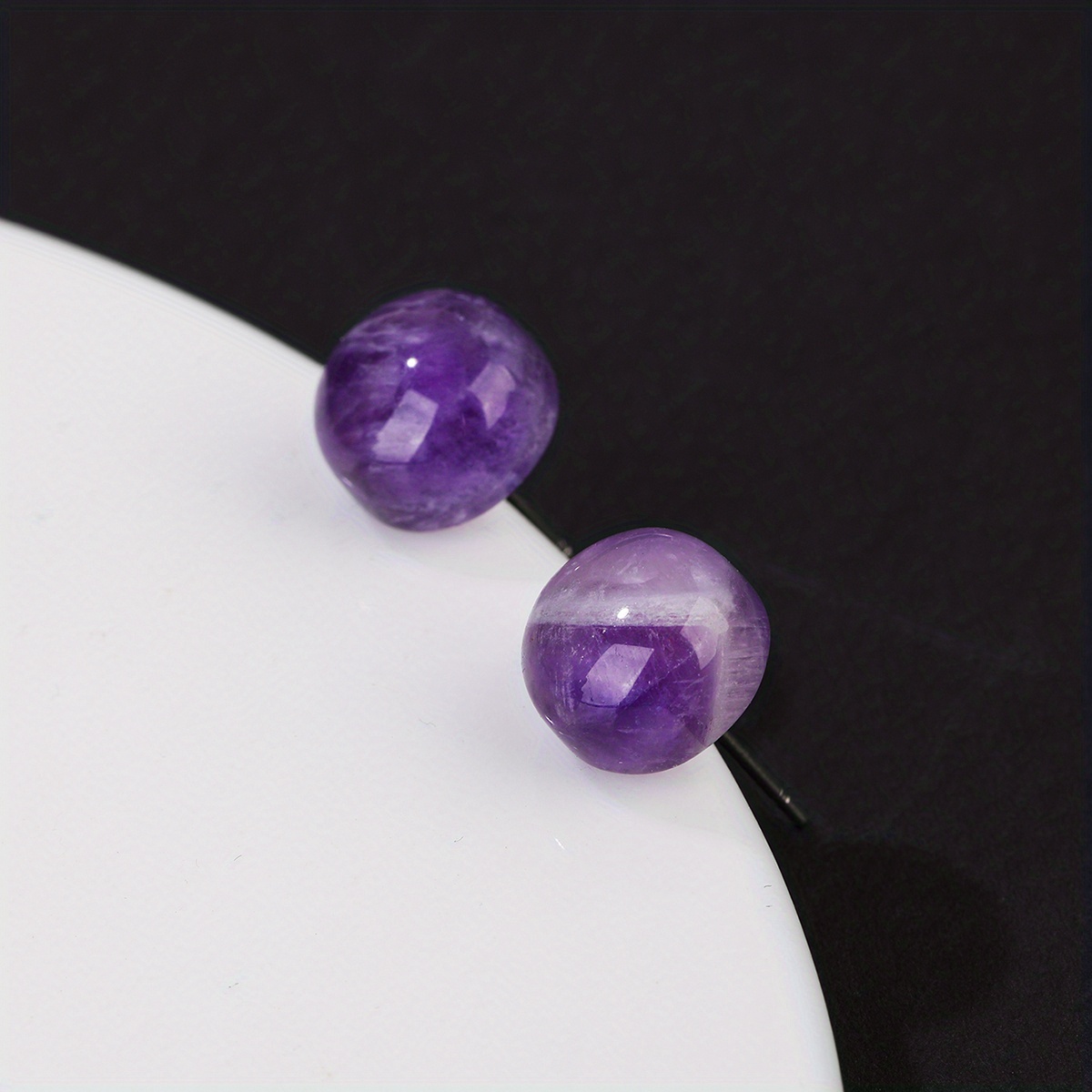 A Pair Of Natural Earrings