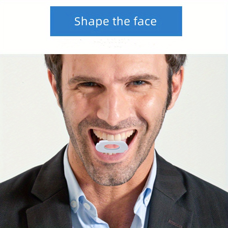 Silicone Jaw Trainer Jaw Face Exerciser Define Jawline Tone Temu