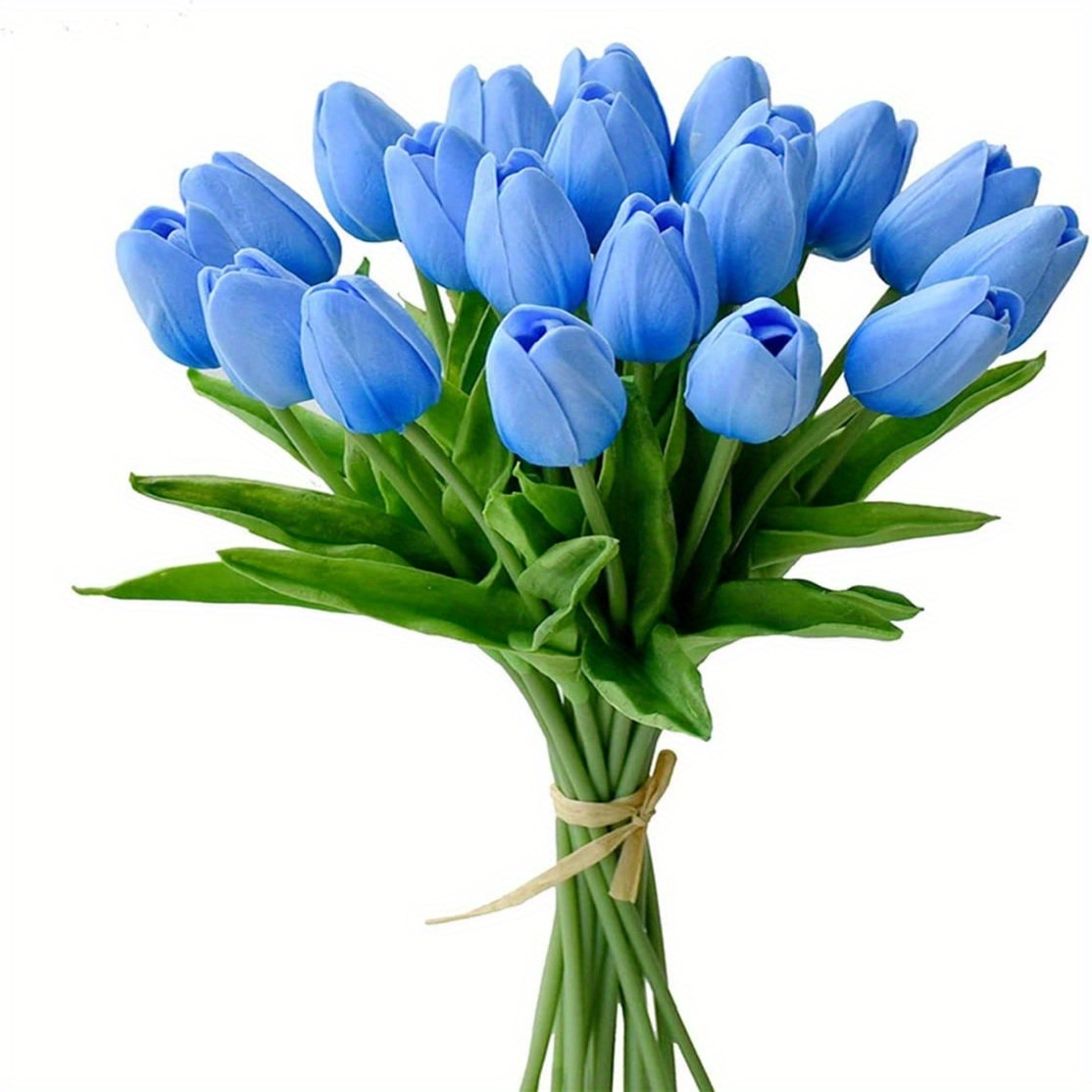 10 Piezas Tulipanes Falsos Flores Artificiales Pu Real Touch - Temu