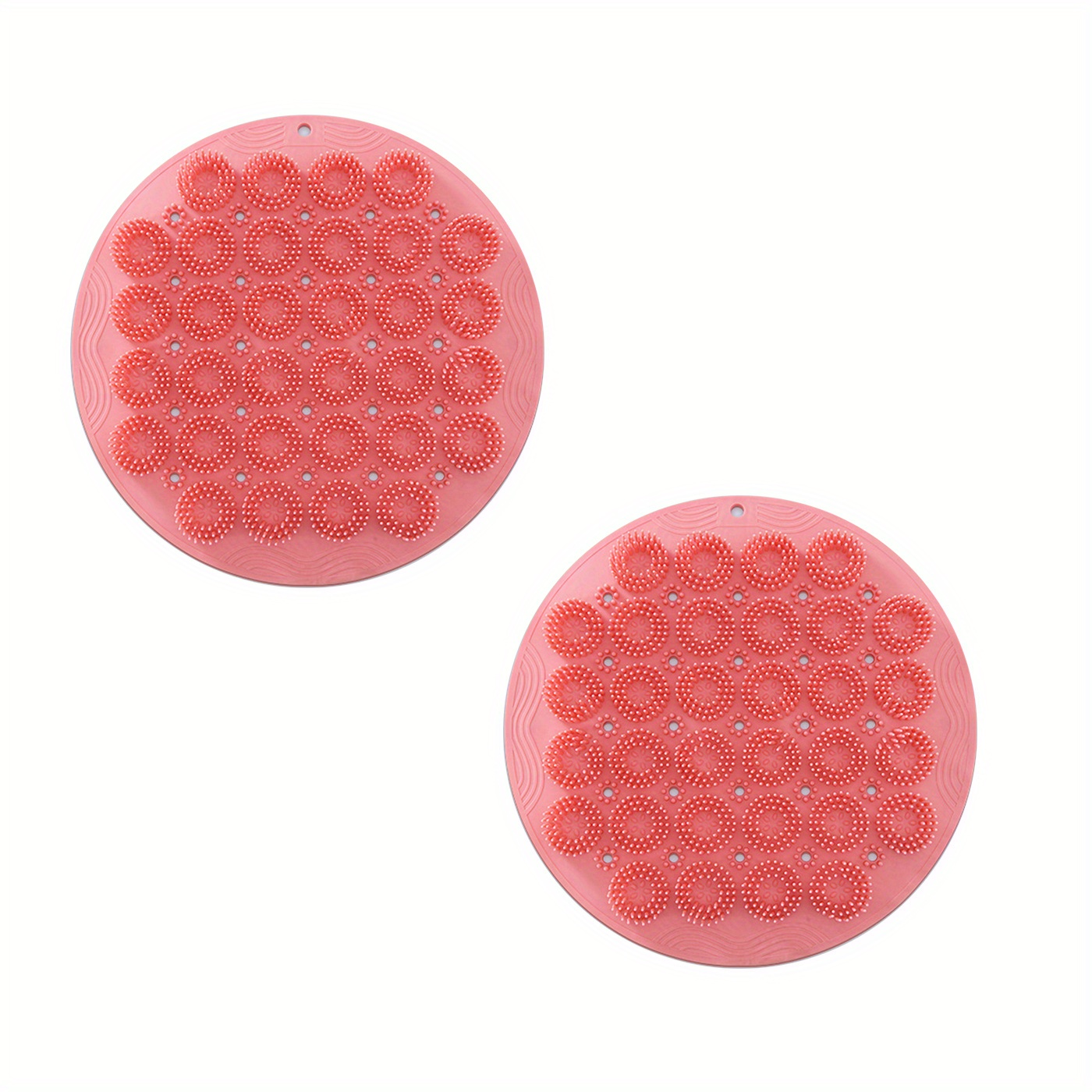 Silicone Bath Massage Pad, Shower Foot Massager Scrubber, Bathroom Wall  Mounted Back Scrubber Back Exfoliator Foot Massage Pad Mat With Non Slip  Suction Cups For Shower, Bathroom Tools - Temu