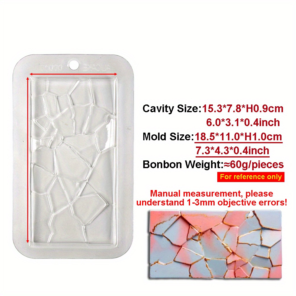 1pc, Chocolate Mold, 3d Pet Plastic Mold, Candy Mold, Ice Cube Mold, For Diy Cake Decorating Tool, Baking Tools, Kitchen Gadgets, Kitchen Accessories, Home Kitchen Items