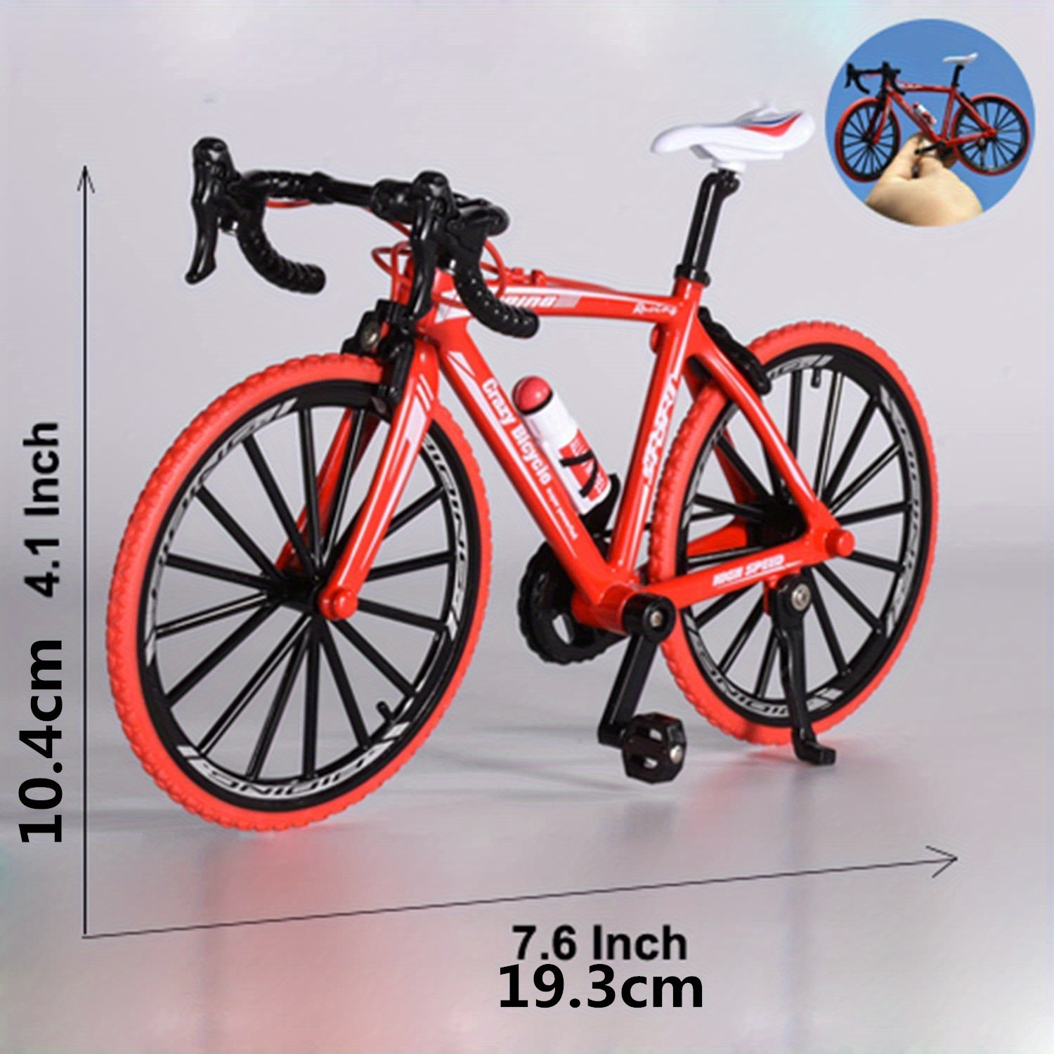 Miniature Diecast Tandem Bike - MAGIDEAL - Rouge - Jouet de vélo de course  en alliage - Collection - Cdiscount Jeux - Jouets