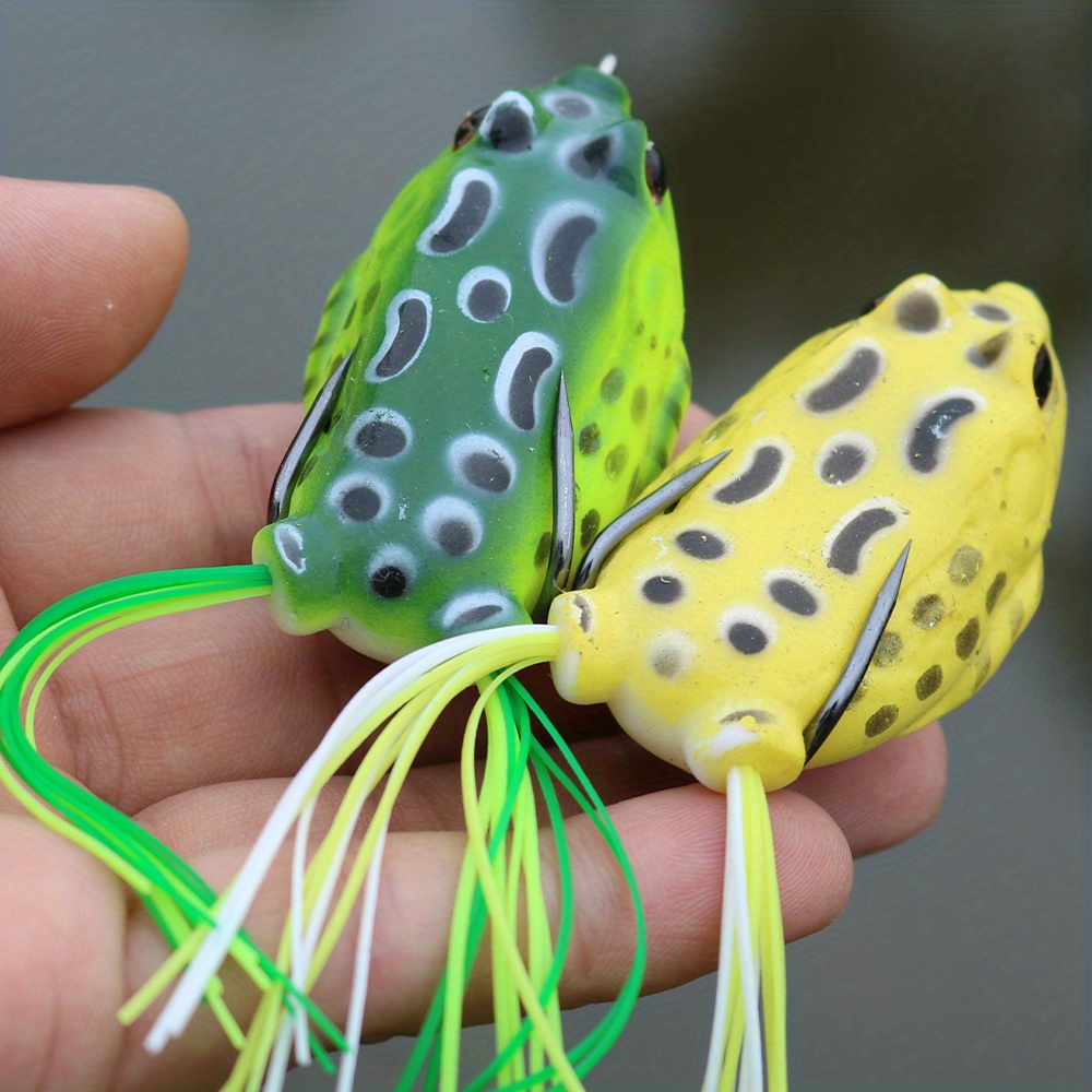 Thunder Frog Fishing Lures Catch Bass Trout Soft Bait Temu
