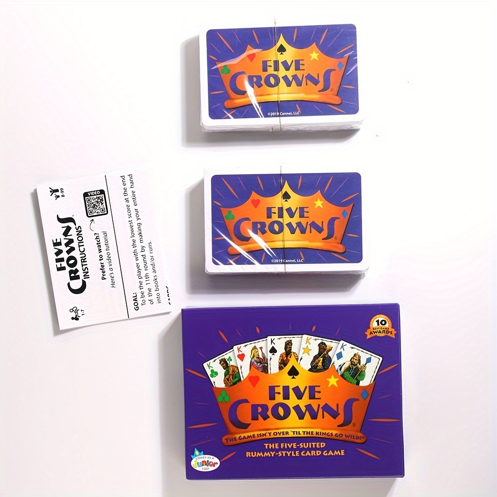 Five Crowns Card Game  AreYouGame –