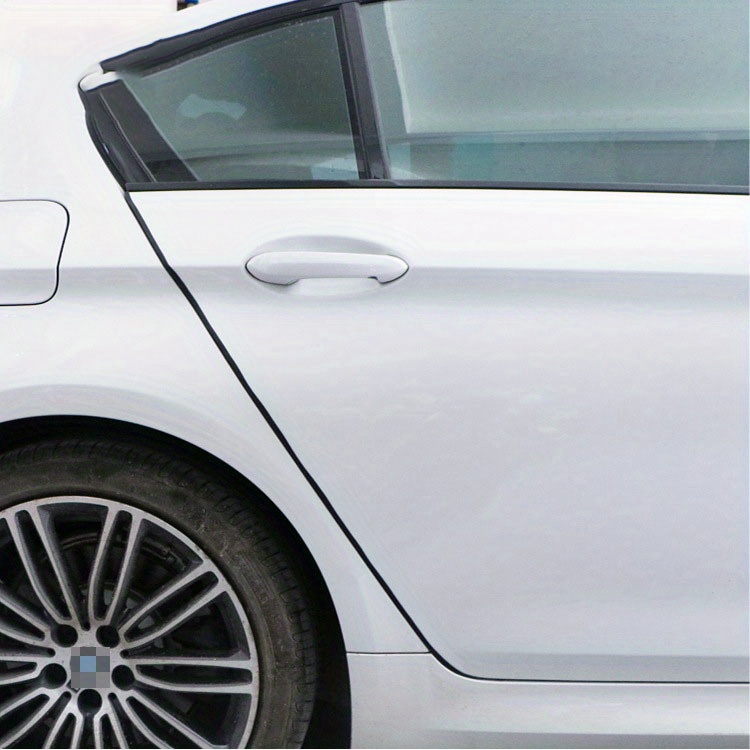 QWORK Auto Tür Gummidichtung B-förmig Autotür-Kantenschutz Selbstklebend  Gumm