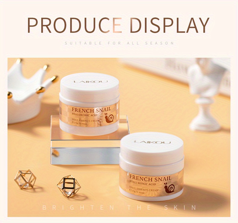 Korean Snail Face Cream Moisturizes Firm Protects Temu Australia