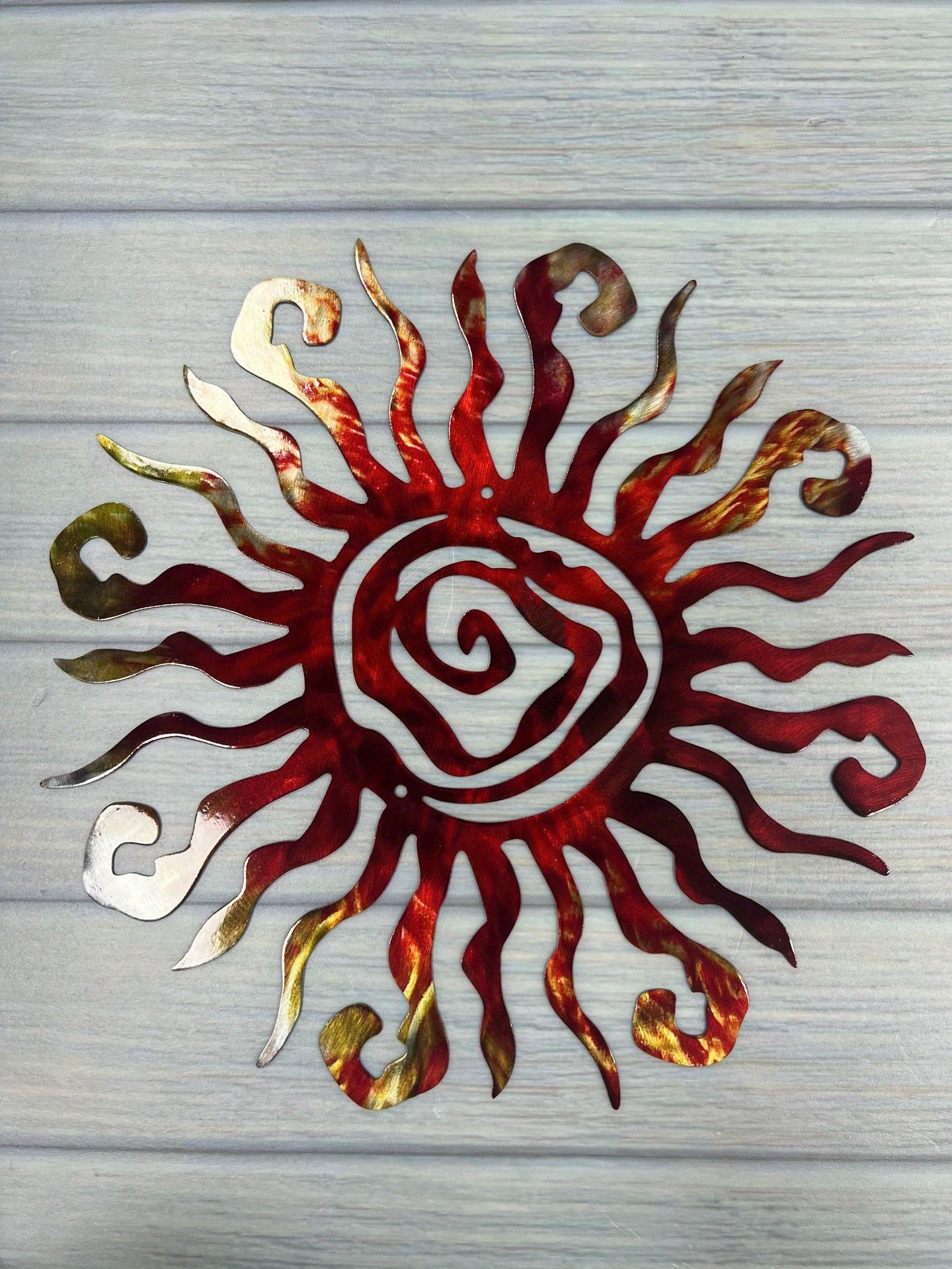 Wacky Sun Outdoor Metal Wall Art 3d Metal Sun Wall Decor Temu