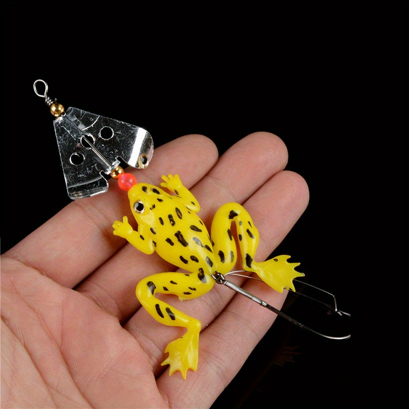 Lifelike Soft Tassel Skirt Frog Fishing Lure Jump Frog Lure 9cm  Tassel-tailed Frog Lure For Bass Lure Kit Wobblers Crankbait - AliExpress