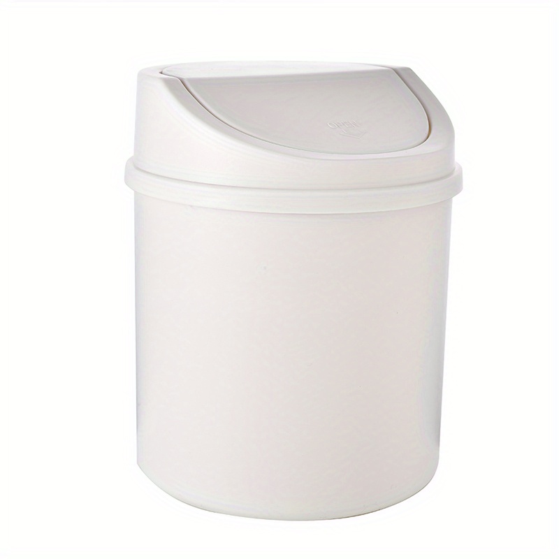 Small Plastic Trash Can, Office Wastebasket, Office Bins